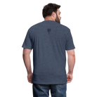 Real Talk is Faith Talk Black Lettering - heather navy