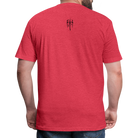 Real Talk is Faith Talk Black Lettering - heather red