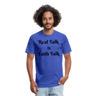 Real Talk is Faith Talk Black Lettering - heather royal