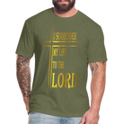 Surrender to the Lord - heather military green