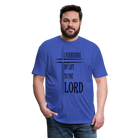 Surrender to the Lord Black Lettering - heather royal