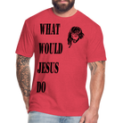 WWJD Shirt - heather red