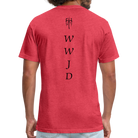 WWJD Shirt - heather red