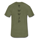 WWJD Shirt - heather military green