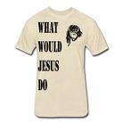 WWJD Shirt - heather cream