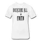 Overcome All - Black Lettering - white