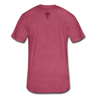 Overcome All - Black Lettering - heather burgundy