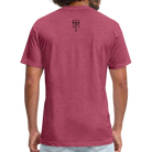 Overcome All - Black Lettering - heather burgundy