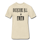 Overcome All - Black Lettering - heather cream