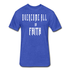 Overcome All - White Lettering - heather royal