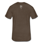 Overcome All - White Lettering - heather espresso