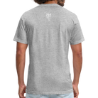 Testimony - White Lettering - heather gray