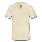 Testimony Black Lettering - heather cream