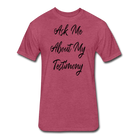 Testimony - Women - heather burgundy