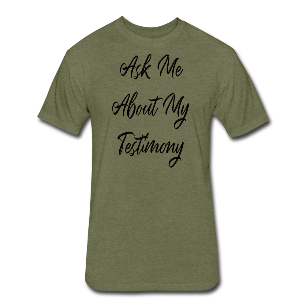 Testimony - Women - heather military green