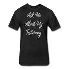 Testimony White Lettering - Women - black