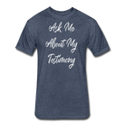 Testimony White Lettering - Women - heather navy